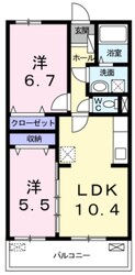 カーサ・コルソの物件間取画像